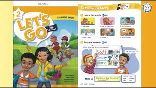 [NYSCHOOL] Page 62 & 63 - LET'S GO 2 (5th Edition) - Unit 7 Routines