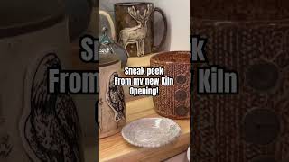 Kiln Opening Video is Up! #kilnopening #pottery #handmade #mugs #fyp