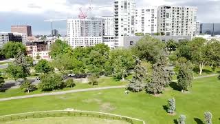 Drone flight at Sunken Gardens Park Denver CO 5/28/2023