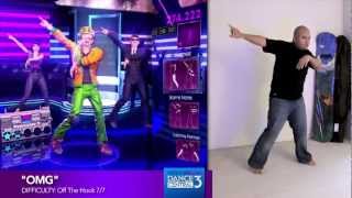 Dance Central 3 "OMG" (Hard) 100% Gold Gameplay