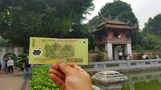 Đã tìm thấy địa danh in trên tờ 100k tại Văn Miếu-Quốc Tử Giám | temple of literature