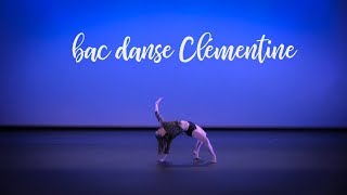 Bac danse 2018 - Clémentine