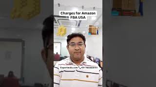 Amazon USA FBA charges #export #amazonglobalselling #ecommerceexport