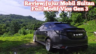 Review Jujur Bekas Taksi Full Modifikasi Toyota Vios Limo Gen 3 Blue Bird