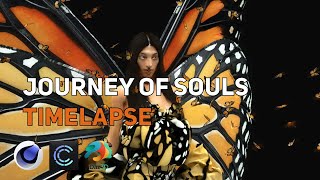 Journey of Souls - CLO3D + C4D timelapse