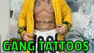 Gang Tattoos (what they all mean)