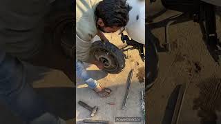 Tvs iqube tyre change 2023 #fullvideo #apollotyres  #tvsiqube #tvsiqubeelectric #tvsmotor