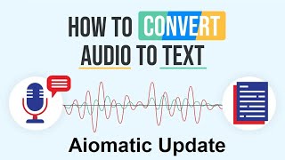 New Aiomatic Update: Transcribe Audio to Text in Posts! 🎙️📝