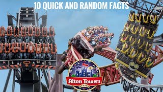 10 quick and random facts about Alton towers