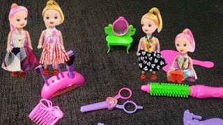 1 minutes satisfying doll make over asmr video | toy toys