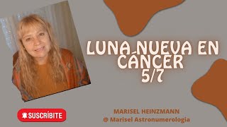 LUNA NUEVA EN CANCER. Un nuevo comienzo #astrología #cancer #lunanueva