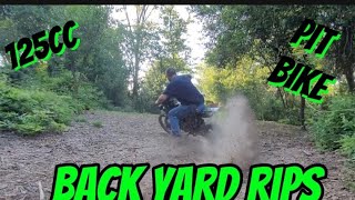 I TURNED MY BACK YARD INTO A DIRT BIKE TRACK!