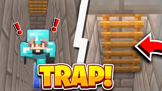 *NEW* FAKE WATER LADDER TRAP ON SOTW! | Minecraft HCF