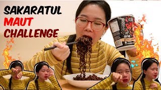 REALITA MANUSIA BIASA MAKAN MIE TERPEDAS LEVEL 1 JUTA | DAEBAK GHOST PEPPER NOODLE CHALLENGE