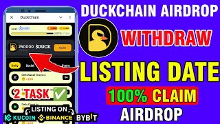 Duckchain Airdrop Claim Airdrop | Duckchain Claim Airdrop And Withdraw Process | Duckchain Airdrop