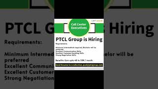 PTCL Jobs 2023 | #Ptcl #jobs #Shorts