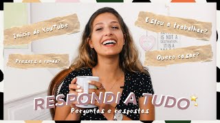 O CANAL FOI UM ERRO?! 😱 Respondi a TUDO! | Beatriz Freitas-Branco