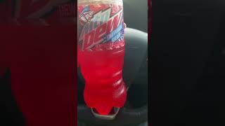 Mountain Dew star-spangled splash taste test #Short #Rating #Review #mountaindew #soda #4thofjuly ￼