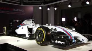 F1 2014   Williams Martini Racing   Livery launch