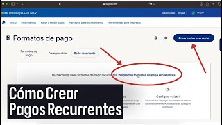 Cómo crear pagos recurrentes con PayPal