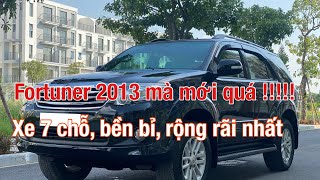 Fortuner 2013 màu đen, biển Hà Nội