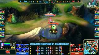 Flash Wolves vs Origen | Worlds 2015 Quarter Finals Game 3