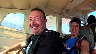 Jose Luis First Skydive! Tandem Jump from 10000 feet at iJump Gran Canaria