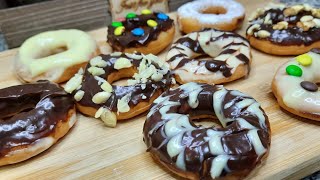 Donuts without egg/chocolate Glazed nd too tasty