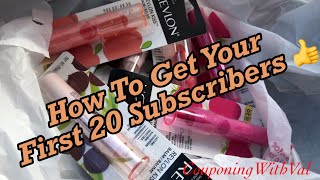 How To get Your First 20 Subscribers | Easy Tips | New Youtube Channel