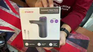 Unboxing Pompa Air Galon Elektrik Starco