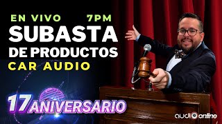 Subasta de productos: Car Audio 🚗🔊🎁 17 Aniversario AudioOnline