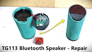 Bluetooth Speaker TG113 Motherboard Replacement | POWER GEN