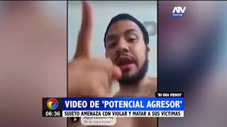 "Ni Una Menos" difunde video de un "potencial agresor sexual"