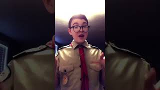 Bring a Boy Scout is very fun! But… #boyscouts #shorts