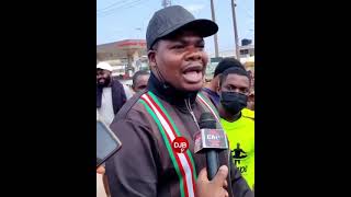 Nigerian government wants to take our voices away - Comedian MR Macaroni says!