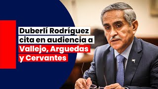 Duberlí Rodríguez cita en audiencia a Vallejo, Arguedas y Cervantes | IUS Latin