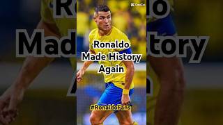 Ronaldo made history again;  The top scorer in history after the age of 30 #football #ronaldo