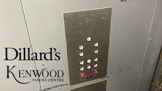 Vintage Montgomery Hydraulic Freight Elevator | Dillard’s | Kenwood Towne Centre | Cincinnati, OH