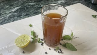 बनारसी लेमन तुलसी चाय ग़ज़ब का स्वाद (lemon tea)#marwadi | Hindustani Kitchen by Seema