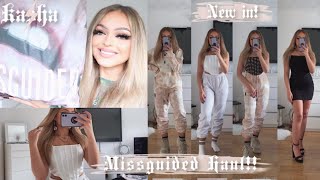 HUGE MISSGUIDED NEW IN TRY ON HAUL 2020 | I spent too much money | KASHA