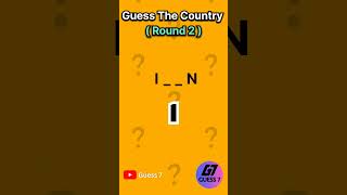 Guess the Country⚠️ MISSING LETTER ⚠️ #shorts #shortsfeed #guess