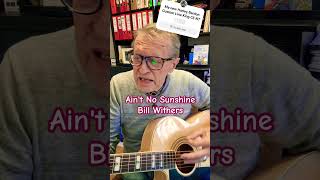 Ain't No Sunshine by Bill Withers #unplugged #coversong #acousticcover #acousticunplugged