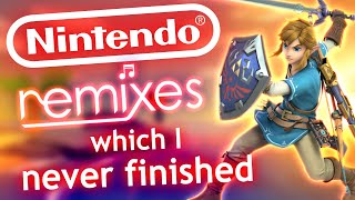 Nintendo Remixes Which I *Never* Finished (Mario, Zelda, Xenoblade and more!) || SilverTomMedia