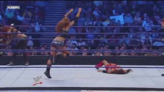 WWE Diva - Eve Torres - Flipping Senton Splash