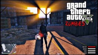 GTA 5 ZOMBIES MOD - Criando Base no Aeroporto do Trevor