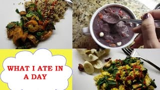 WHAT I ATE IN A DAY: Breakfast, Lunch, Snacks & Dinner