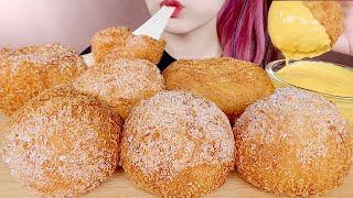 ASMR *CRISPY* CHEESE BALLS, CROQUETTES (CHESSE SAUCE) MUKBANG 치즈볼, 고로케 *치즈소스 먹방 eating sounds