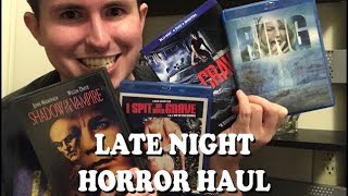 Late Night Horror Haul