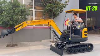 HT-20 2 ton mini excavator