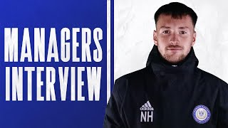 Pre Match: Manager Nathan Harrop Previews Macclesfield FC Elite Clash